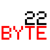 22byte