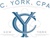 C York CPA