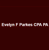 Evelyn F Parkes CPA PA