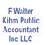 F Walter Kihm Public Accountant