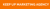 Keep Up Marketing Agency