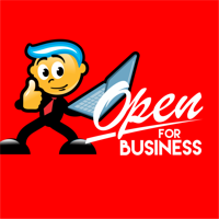 Open for Business