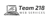 Team 218 Web Services