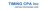 Timing CPA inc
